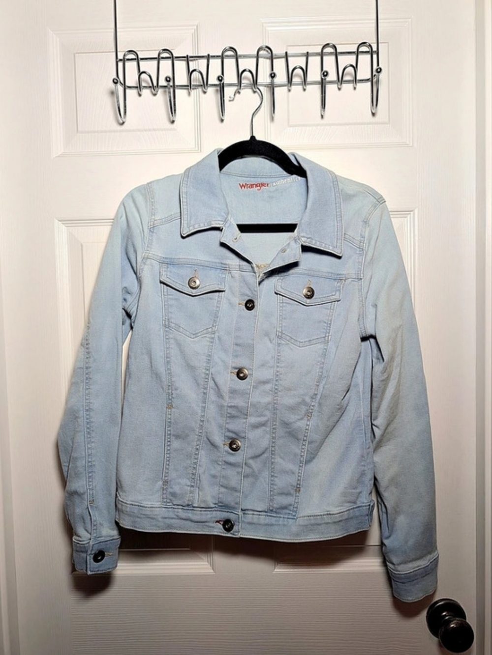 Wrangler Authentics Women's Unlined Denim Jacket Blue